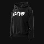 Дамски черен Regular-fit суичър - SNK One - 04