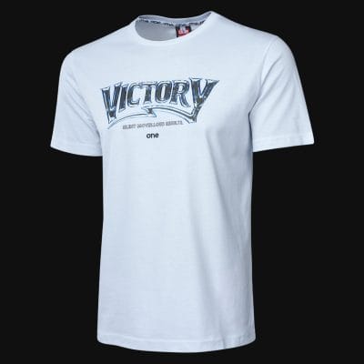 Бяла Regular-fit тениска - Victory