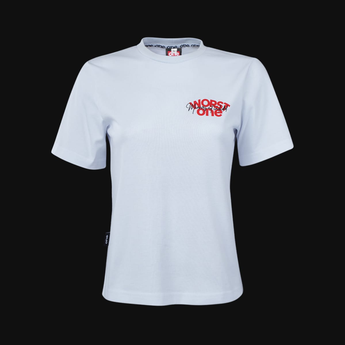 Дамска Бяла Regular-fit Тениска - WMO Дамска Бяла Regular-fit Тениска - WMO