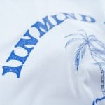 Мъжка Бяла Regular-fit тениска - Palms One - 03