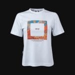 Дамска Бяла Regular-fit Тениска - Art One
