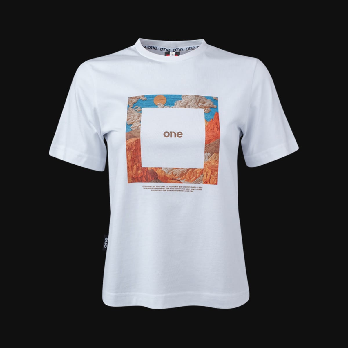 Дамска Бяла Regular-fit Тениска - Art One Дамска Бяла Regular-fit Тениска - Art One