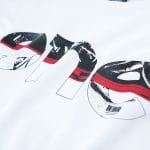 Бяла Regular-fit тениска - FFC - 02