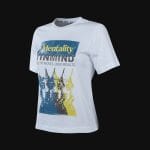 Дамска Бяла Regular-fit Тениска - Mentality - 03