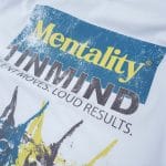 Дамска Бяла Regular-fit Тениска - Mentality - 05