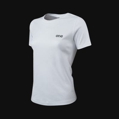 Дамска Спортна Slim-fit Памучна Тениска - Core White