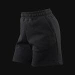 Дамски къси панталони - Relaxed fit - All Black - 03