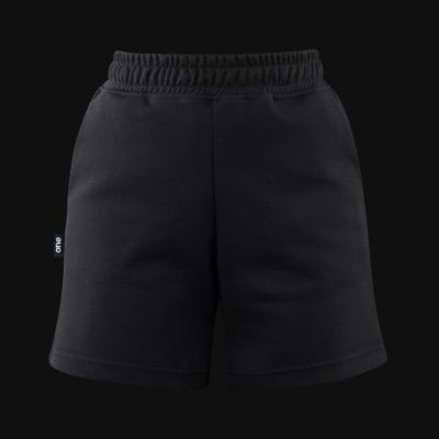 Дамски къси панталони - Relaxed fit - All Black