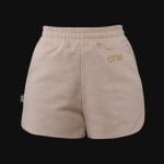 Дамски памучни къси панталони - Curved-fit - Dusty One - 02