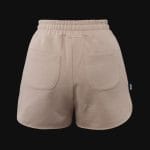 Дамски памучни къси панталони - Curved-fit - Dusty One - 04