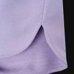 Дамски памучни къси панталони - Curved-fit - Milky - 03
