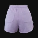 Дамски памучни къси панталони - Curved-fit - Milky - 04
