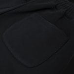 Дамски памучни къси панталони - Curved-fit - Stealth Black - 06