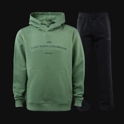 Екип с regular-fit суичър и широко долнище - DSCP