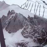 Бяла Regular-fit тениска - Alpine Frame - 03