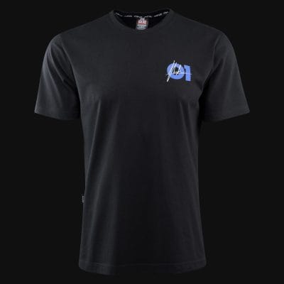 Черна Regular-fit тениска - Origin O1 - 01