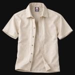 Мъжка Оvershirt Риза с къс ръкав - Light Comfort - 07