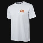 Бяла Regular-fit тениска Origin O1 SF - 02