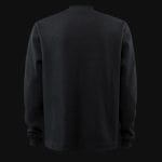 Мъжки Черен Суичър с Цип Regular-fit - Boxy - 04