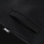 Мъжки Черен Суичър с Цип Regular-fit - Boxy - 05